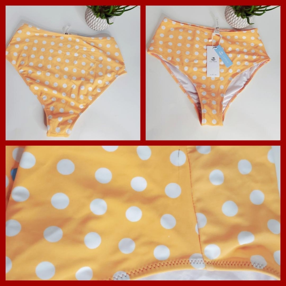 🏝NWT Cupshe Swimsuit Swimsuit Bottom Size Medium
